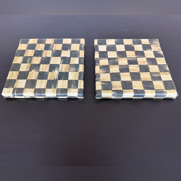 Set Artistic Black and White Small Wall Canvasses Homemade Decoupage Small Art - Picture 5 of 8